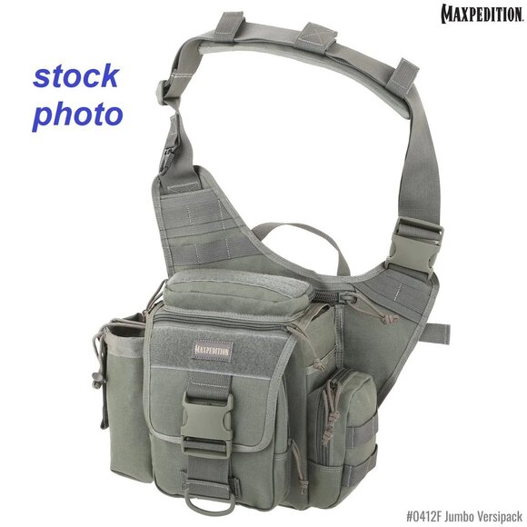 Maxpedition Jumbo Versipack 0412F - Foliage Green - New With Tags - Picture 1 of 16